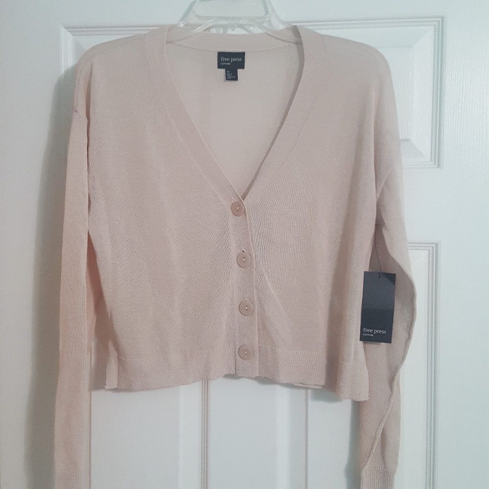 NWT Nordstrom Free Press Cardigan Sweater